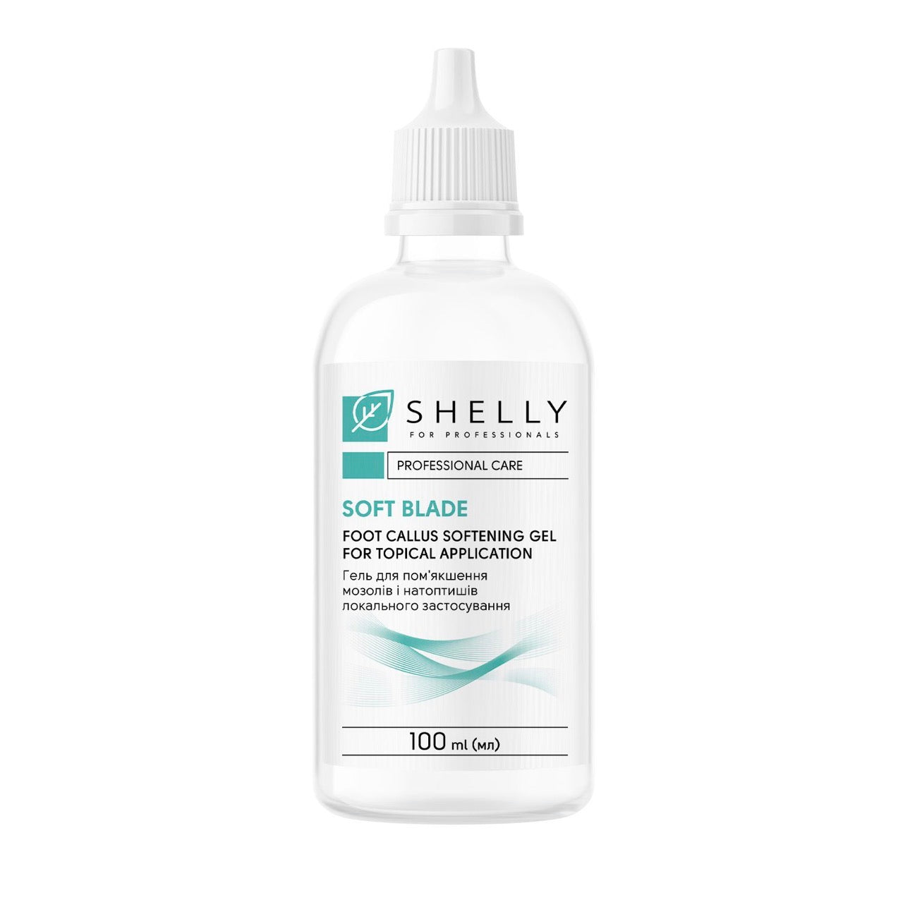 Foot Callus Softening Gel For Topical Application Soft blade Shelly 100 ml