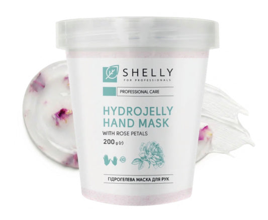 Hydrogel hand mask with rose petals Shelly 200 g