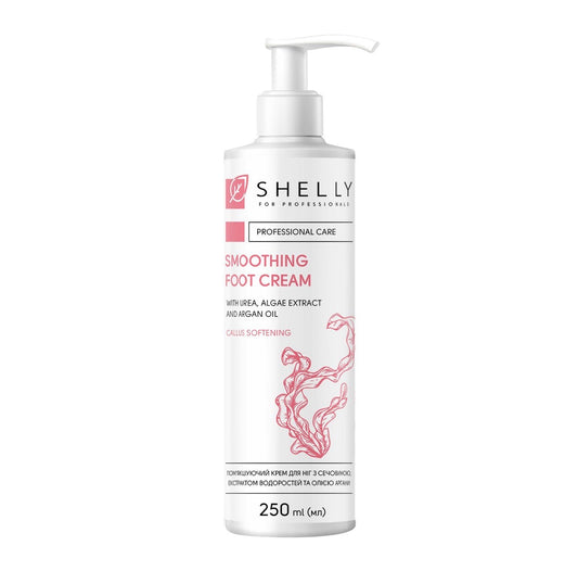 Softening foot cream with urea, algae extract and argan oil Shelly 250 ml