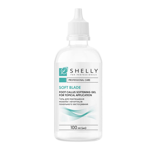 Foot Callus Softening Gel For Topical Application Soft blade Shelly 100 ml