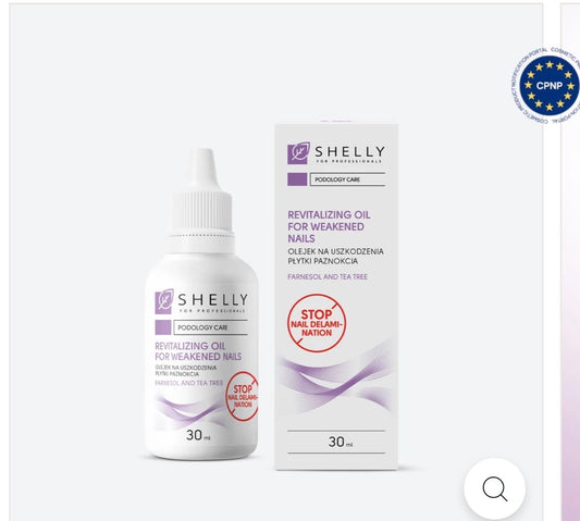 Aceite para uñas dañadas Stop Onycholysis (Detén la onicólisis) Shelly, 30 ml